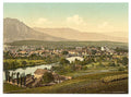 From Buchrain general view Solothurn Vintage A4 Photo Print