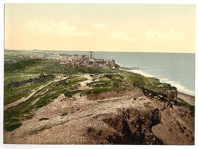 From E Cliff II Cromer Vintage A4 Photo Print
