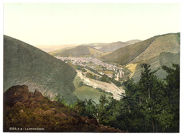 From Koenigstein Lauterberg Hartz Vintage A4 Photo Print