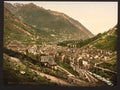 From La Railliere Cauterets Pyrenees Vintage A4 Photo Print