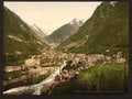 From Mamelon Vert Cauterets Pyrenees Vintage A4 Photo Print