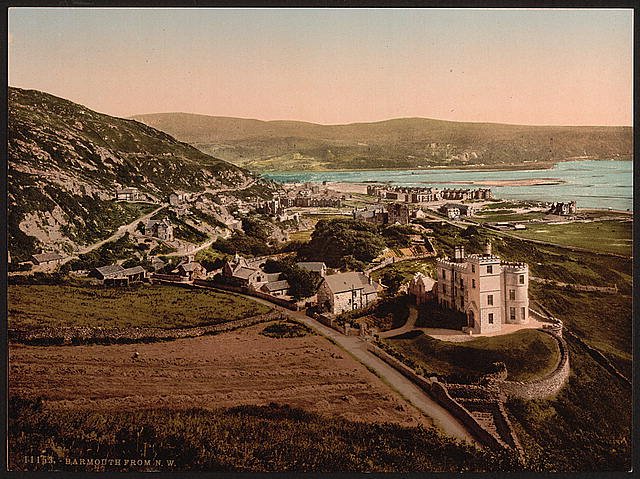 From N W Barmouth Vintage A4 Photo Print