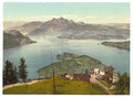 From Rigi Kanzell Pilatus II Vintage A4 Photo Print