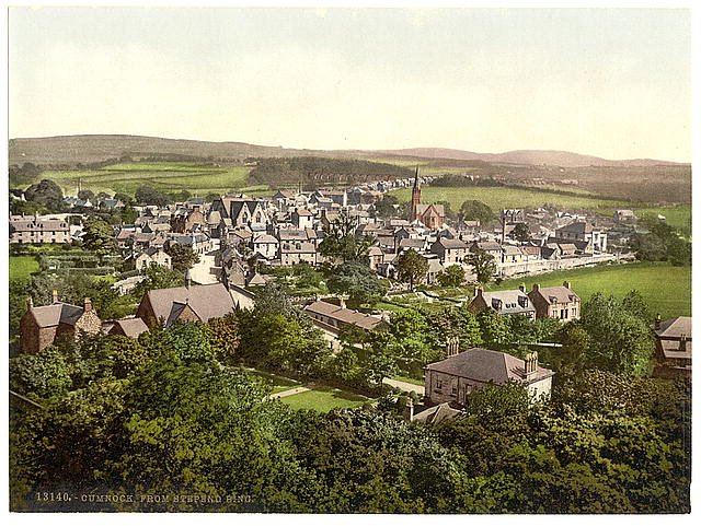 From Stepend Bing Cumnock Vintage A4 Photo Print