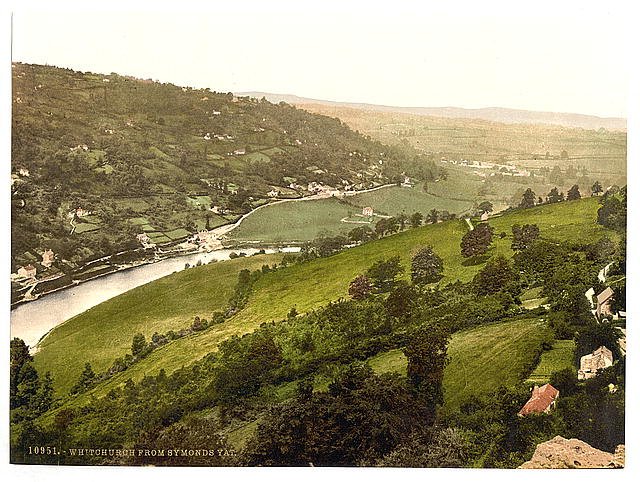 From Symonds Yat Whitchurch Vintage A4 Photo Print
