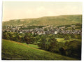 From northwest Ilkley Vintage A4 Photo Print