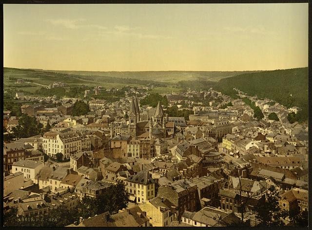 From the Bellevue Pavilion Spa Vintage A4 Photo Print