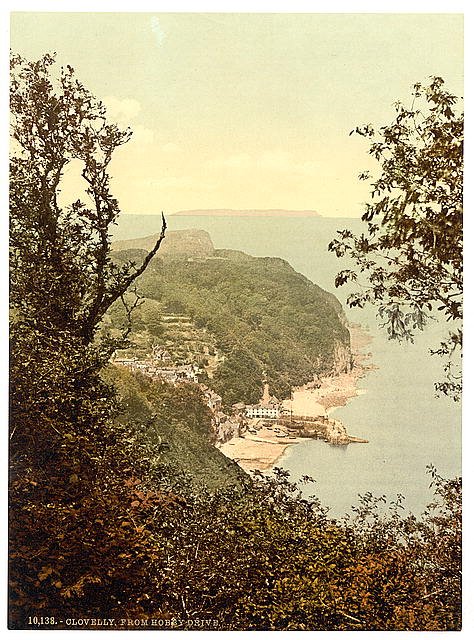 From the Hobby Drive Clovelly Vintage A4 Photo Print