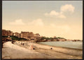 From the beach Biarritz Pyrenees Vintage A4 Photo Print