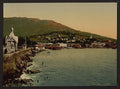 From the boulevard Jalta the Crimea Vintage A4 Photo Print