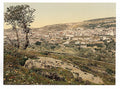 From the east Nazareth Vintage A4 Photo Print