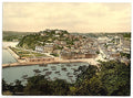 From the hill Torquay Vintage A4 Photo Print