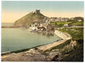 From the parade Criccieth Castle Vintage A4 Photo Print