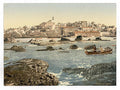 From the sea Jaffa Vintage A4 Photo Print