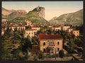 From the south Arco Lake Garda Vintage A4 Photo Print