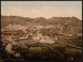 From the west Cetinje Vintage A4 Photo Print