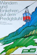 FrontPredigtstulbahn Advert A4 Photo Print