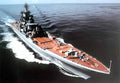 Frunze Soviet Battlecruiser A4 Photo Print