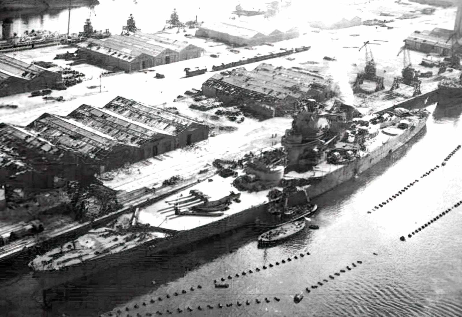 Fs Jean Bart Battleship France A4 Photo Print