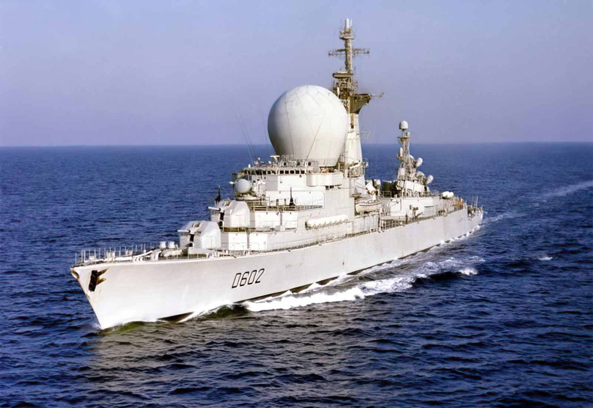 Fs Suffren D602 Guided Missile Frigate Warship France A4 Photo Print