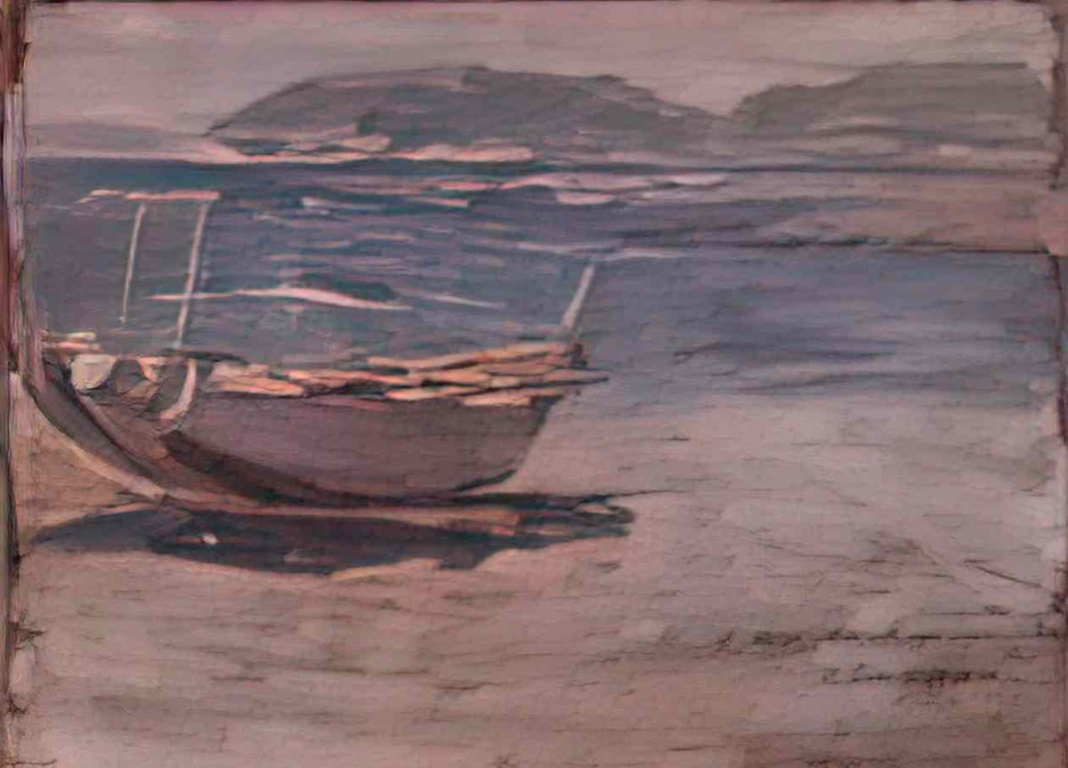 Fujishima Takeji beach by fujishima takeji mie prefectural art museum Art A4 Photo Print