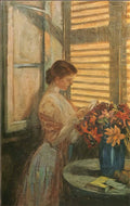 Fujishima Takeji fujishimatakeji 1908 happy morning Art A4 Photo Print