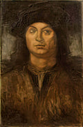 Fujishima Takeji portrait of perugino after raphael by fujishima take Art A4 Photo Print