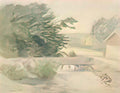 Fujishima Takeji apricot blossoms by fujishima takeji Art A4 Photo Print