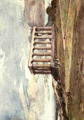Fulleylove John 1845 1908 Edinburgh 1904 The National Monument on Calton Hill Vintage A4 Photo Print