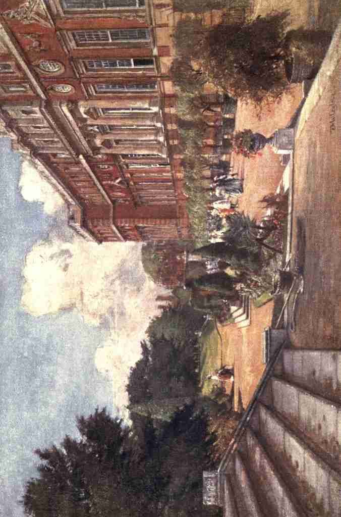 Fulleylove John 1845 1908 Middlesex 1907 Hampton Court Palace A4 Photo Print