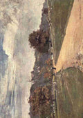 Fulleylove John 1845 1908 Middlesex 1907 Highgate from Parliament Hill Fields A4 Photo Print