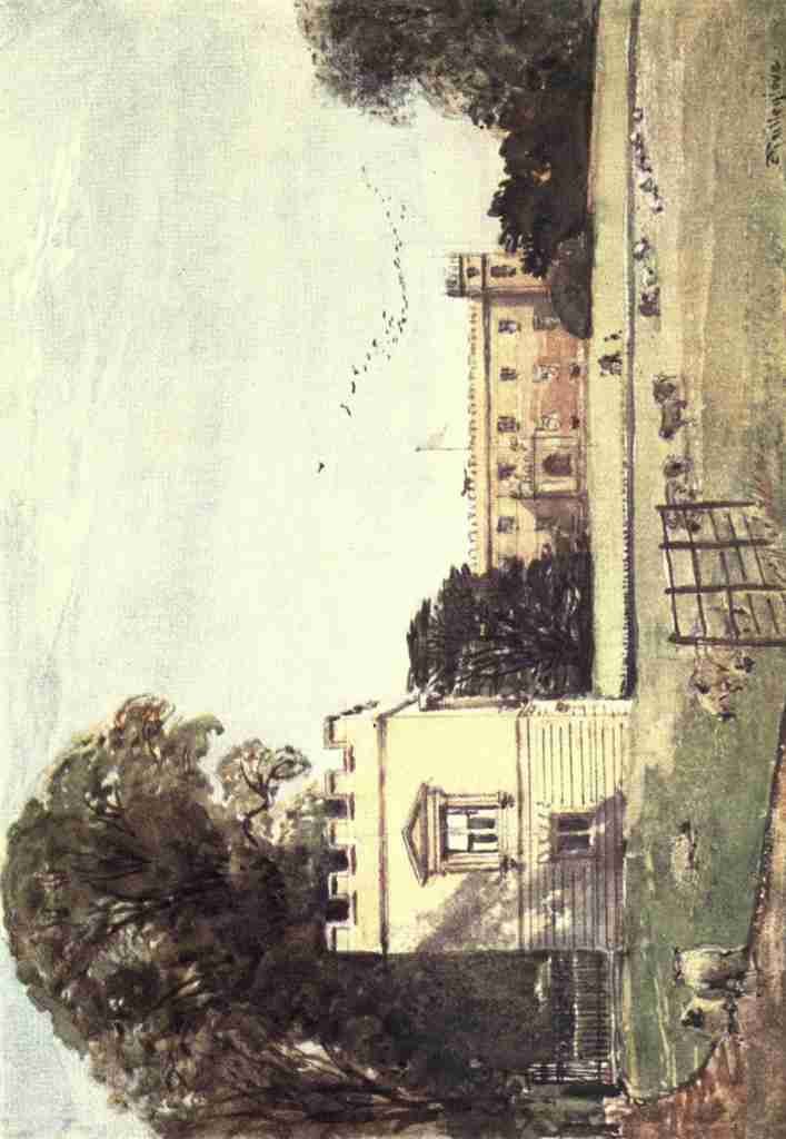 Fulleylove John 1845 1908 Middlesex 1907 Syon House Brentford A4 Photo Print