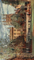 Fulleylove John 1845 1908 Oxford 1922 Corpus Christi College & Merton Tower A4 Photo Print
