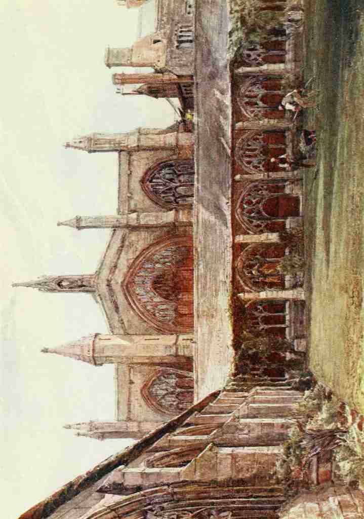 Fulleylove John 1845 1908 Oxford 1922 New College A4 Photo Print
