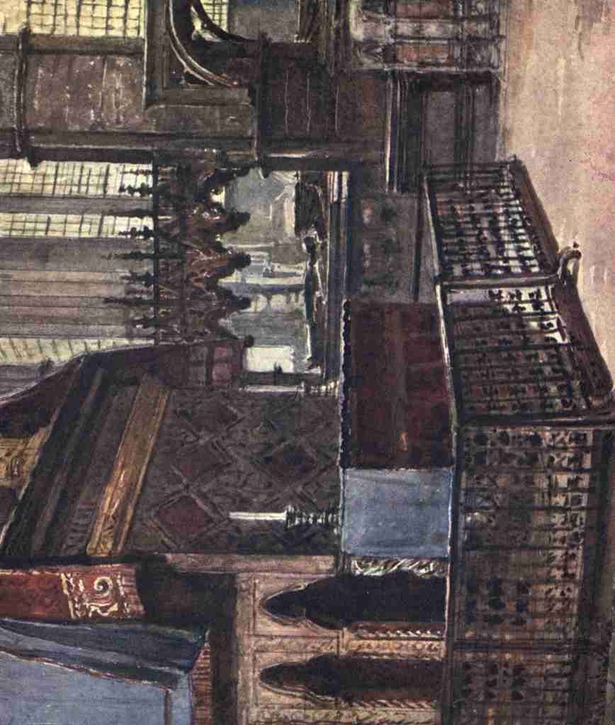 Fulleylove John 1845 1908 Westminster Abbey 1904 The Confessors Shrine Vintage A4 Photo Print