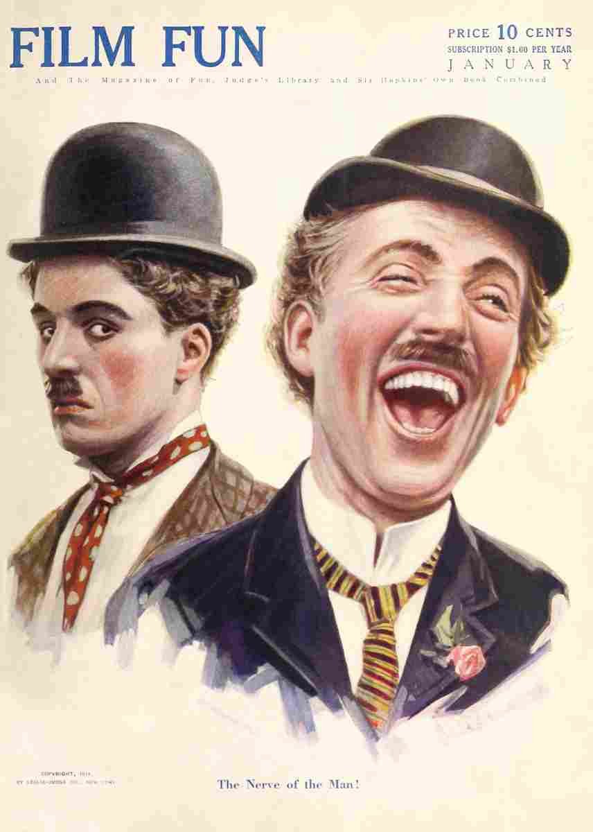  Fun Cover 1916 1 film star poster A4 Photo Print