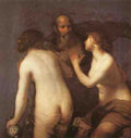 Furini Francesco Lot And His Daughters A4 Photo Print
