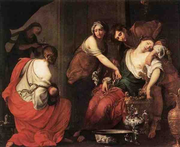 Furini Francesco The Birth Of Rachel A4 Photo Print