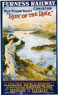 Furness Railway Coniston Advert A4 Photo Print