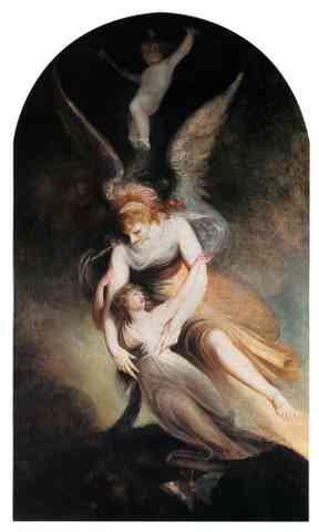 Fuseli Henry The Apotheosis Of Penelope Boothby A4 Photo Print