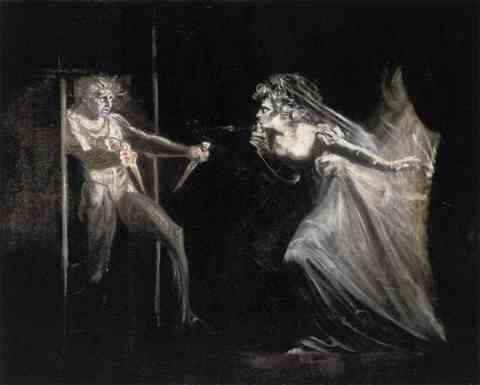 Fuseli John Henry Lady Macbeth With The Daggers A4 Photo Print
