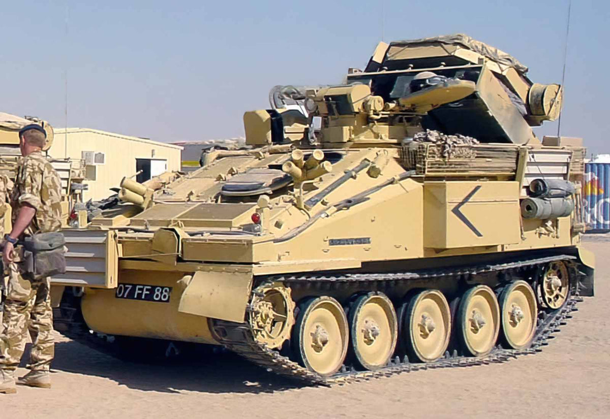 Fv102 Striker Missile Carrier A4 Photo Print