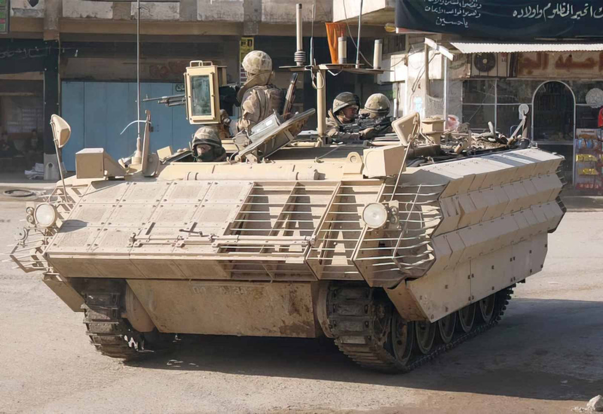 Fv430 Bulldog Armored Fighting Vehicle United Kingdom A4 Photo Print