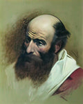 Fyodor Bronnikov portrait of an old man 1 Art A4 Photo Print