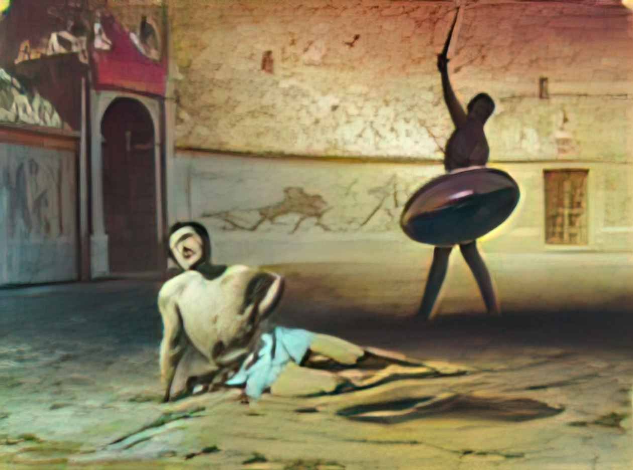 Fyodor Bronnikov backstage of the circus 1859 2 Art A4 Photo Print