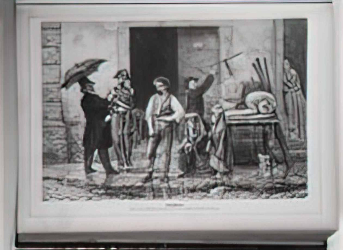 Fyodor Bronnikov the garden arbor 1880 Art A4 Photo Print