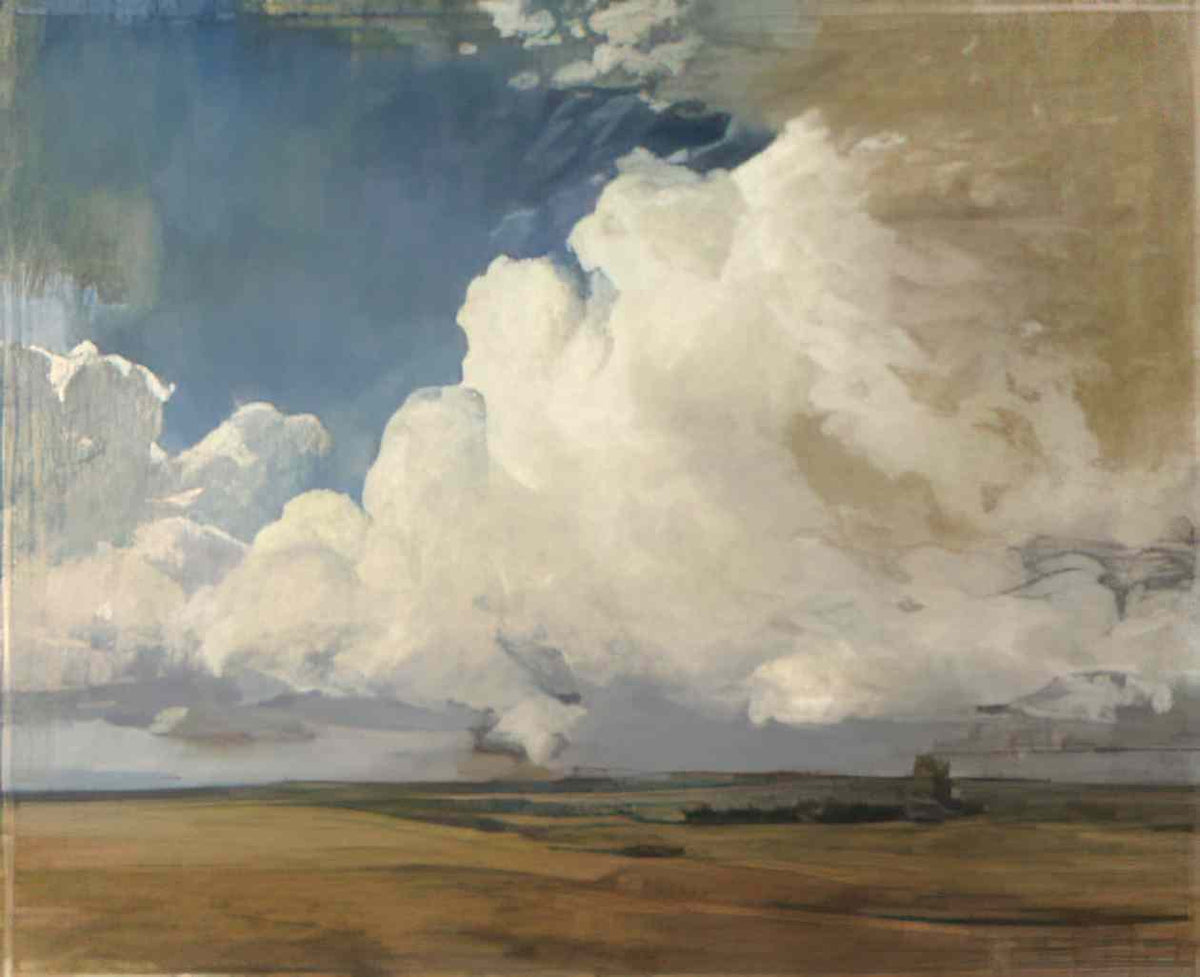 Fyodor Vasilyev cumulus 1871 Art A4 Photo Print