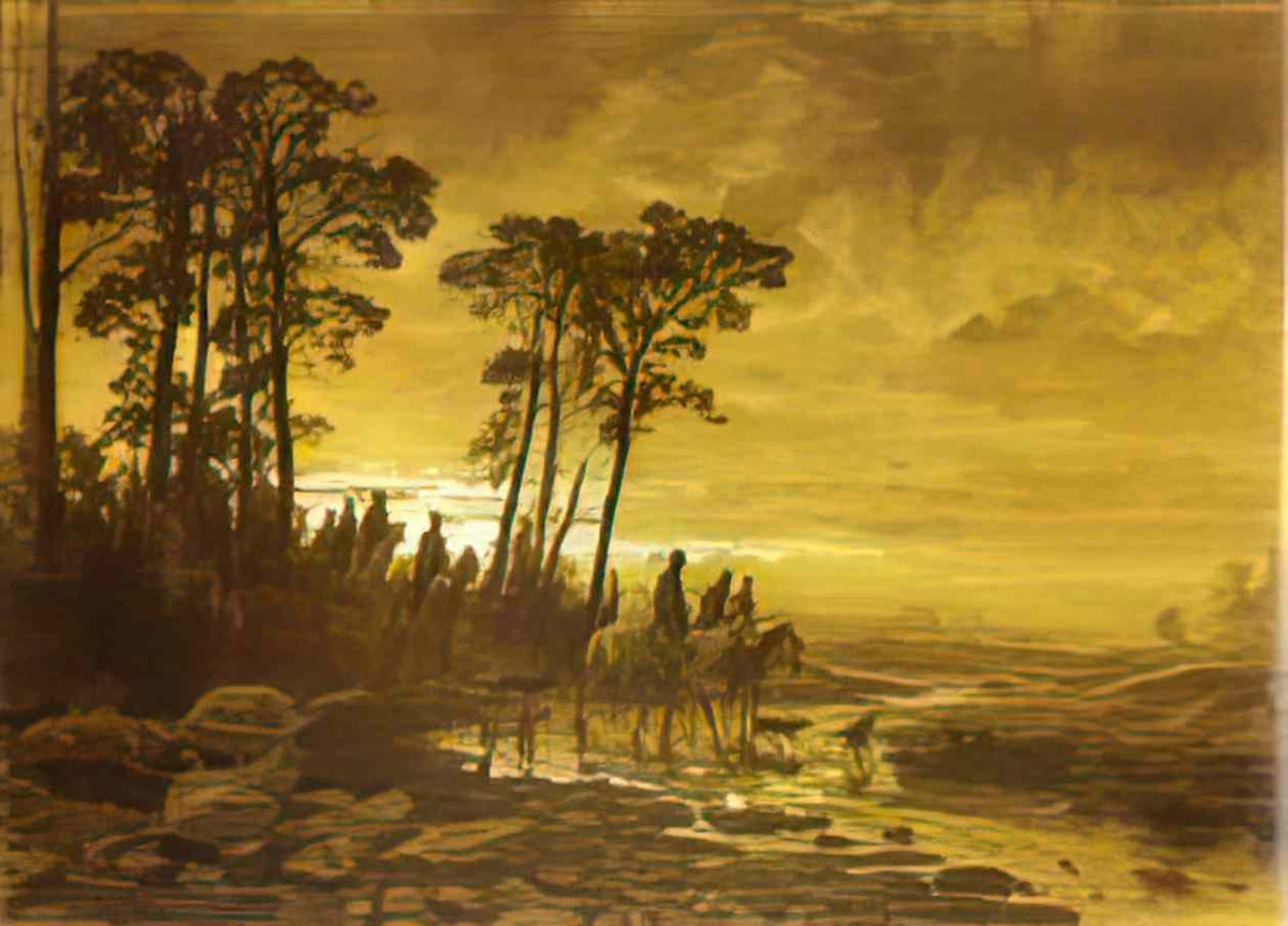 Fyodor Vasilyev early morning Art A4 Photo Print