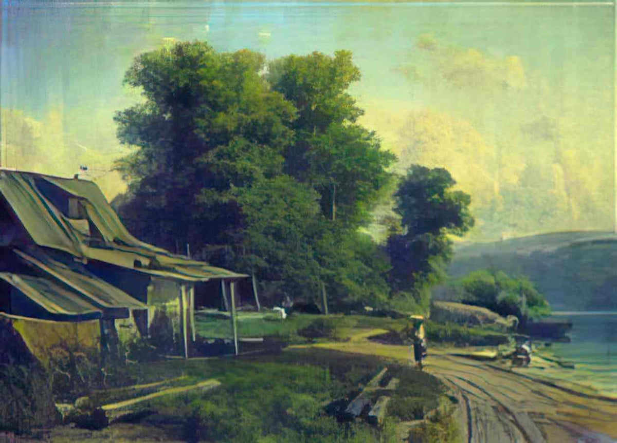 Fyodor Vasilyev landscape pargolovo Art A4 Photo Print