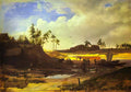 Fyodor Vasilyev peasants with a boat on a sandy beach Art A4 Photo Print